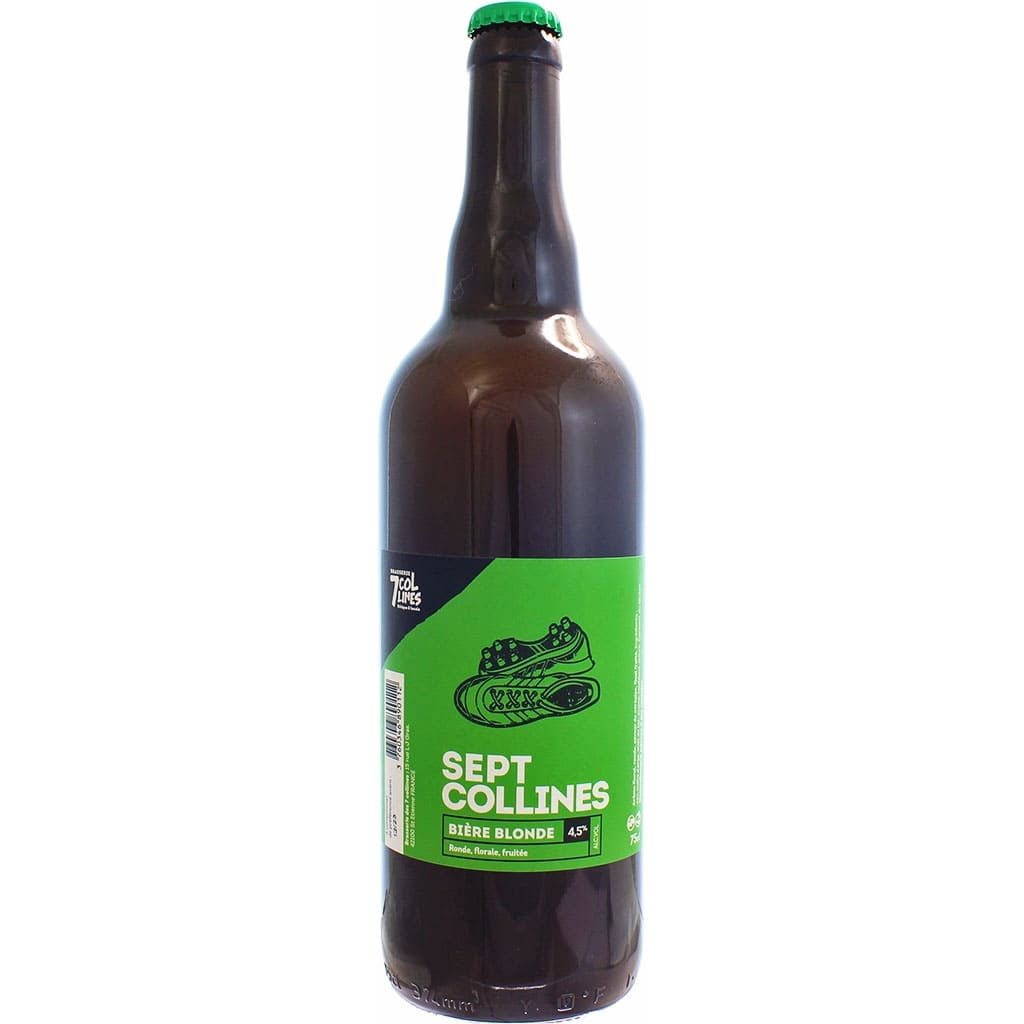 Bière Sept Collines Blonde 75cl brassée par 7 Collines, France en 75cl