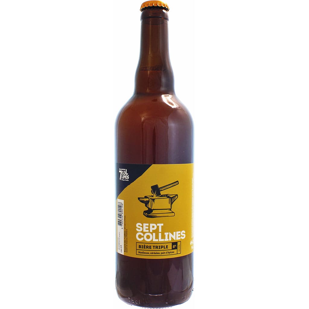 Bière Sept Collines Triple 75cl brassée par 7 Collines, France en 75cl