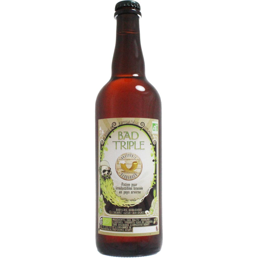 Bad Triple - Bière française brassée par Barbaroux en 75cl