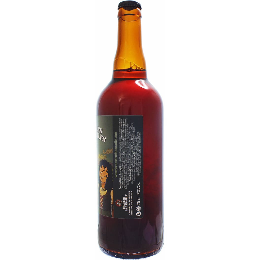 Bière Les Canailles Internationales - Bière Doppelbock brassée par La Canaille, France en 75cl