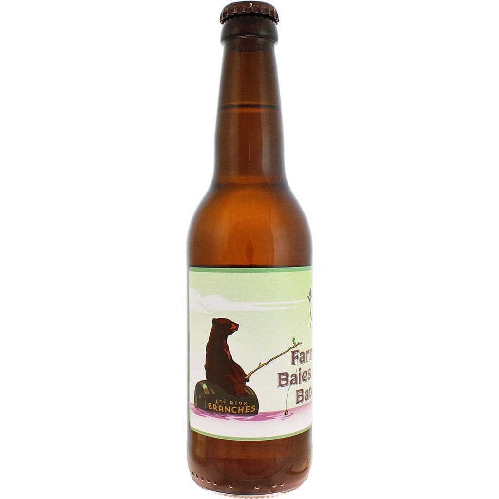 Bière Farmhouse Baies & Poivres brassée par la brasserie des 2 Branches en 33cl