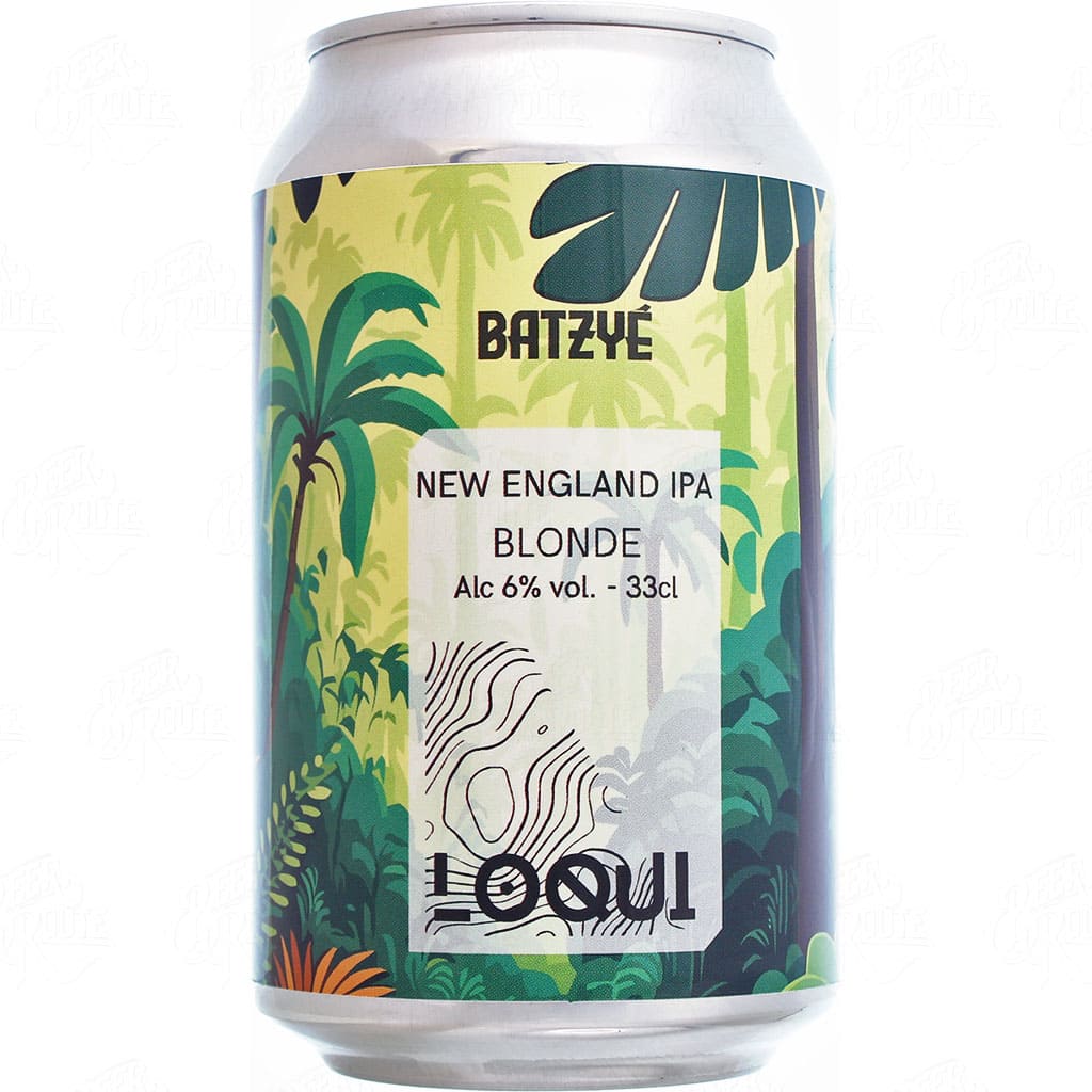 Bière Batzyé NEIPA brassée par Loqui à Doizieux en France