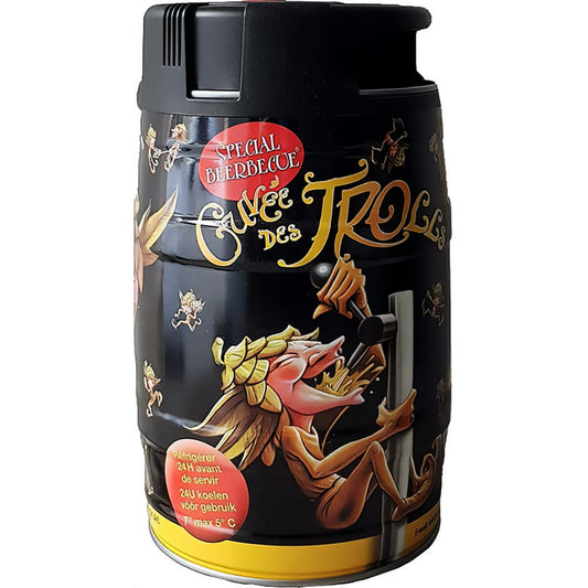 Bière belge Cuvée des Trolls en fût de 5 litres brassée par Dubuisson