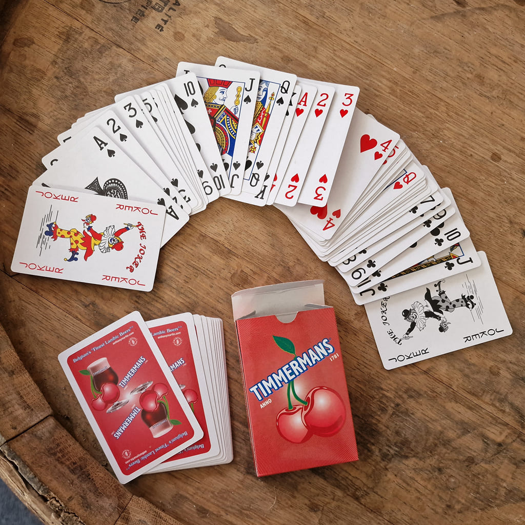 Jeu de 52 cartes de la brasserie Timmermans - Belgique