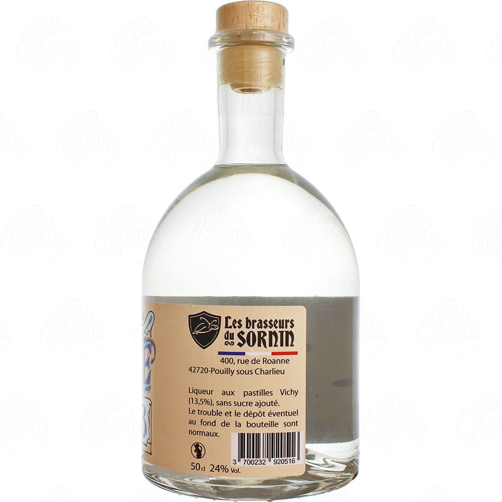 Liqueur française Eau de Pastille à la pastille Vichy par Les Brasseurs du Sornin