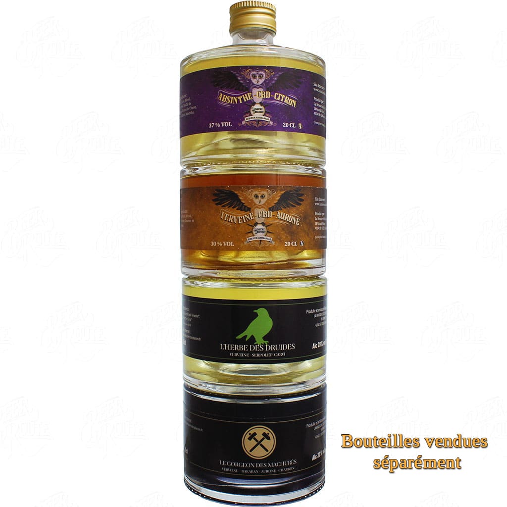 Liqueur 20cl empilable brassée par Brasserie des Plantes, France en 20cl