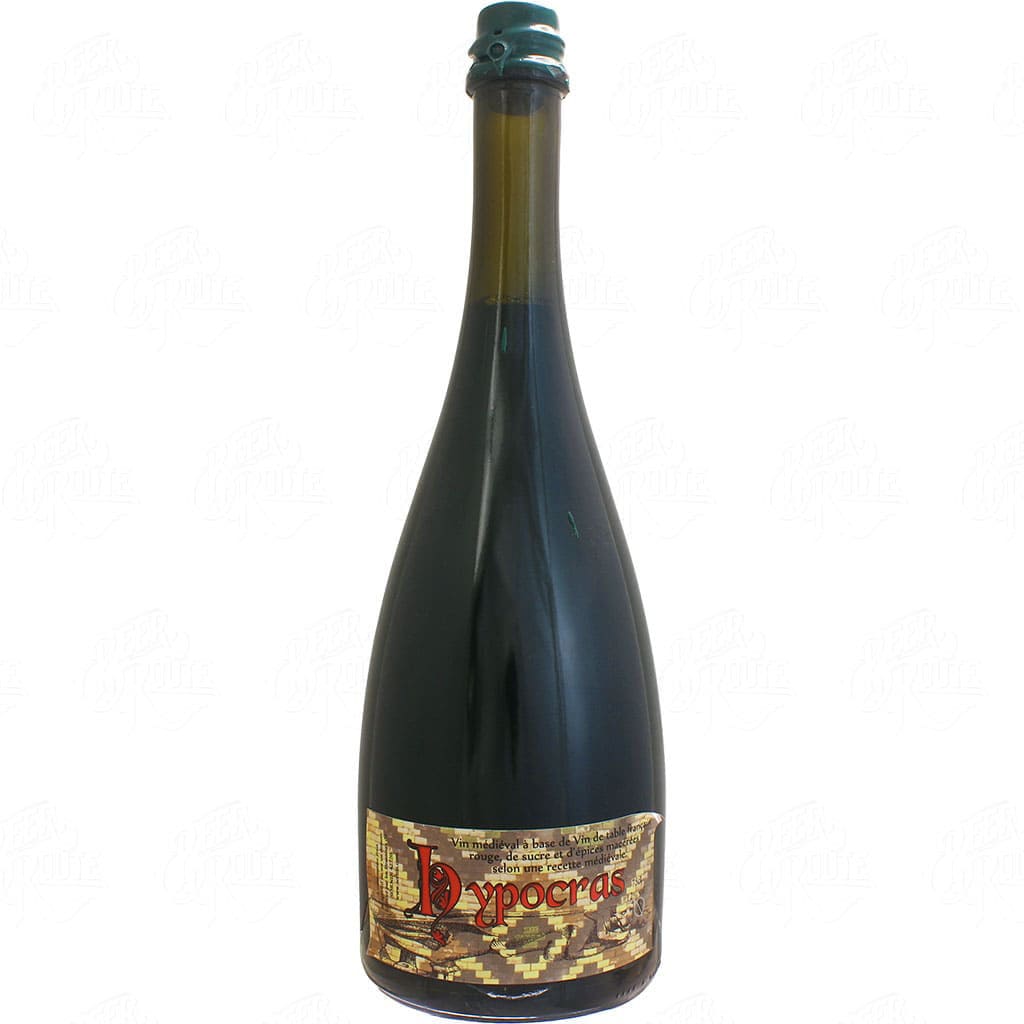 Vin médiéval Hypocras Rouge par la brasserie française Les Brasseurs du Sornin èN 75cl