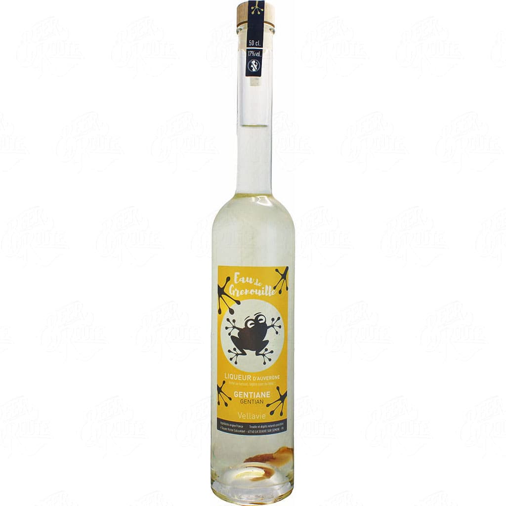 Liqueur Eau de Grenouille Gentiane par Eau de Grenouille, France en 50cl