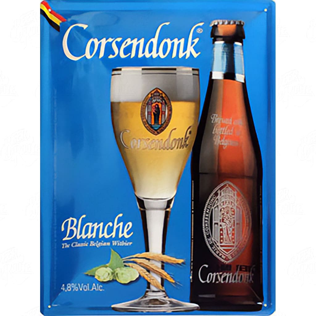 Corsendonk - Plaque Métal