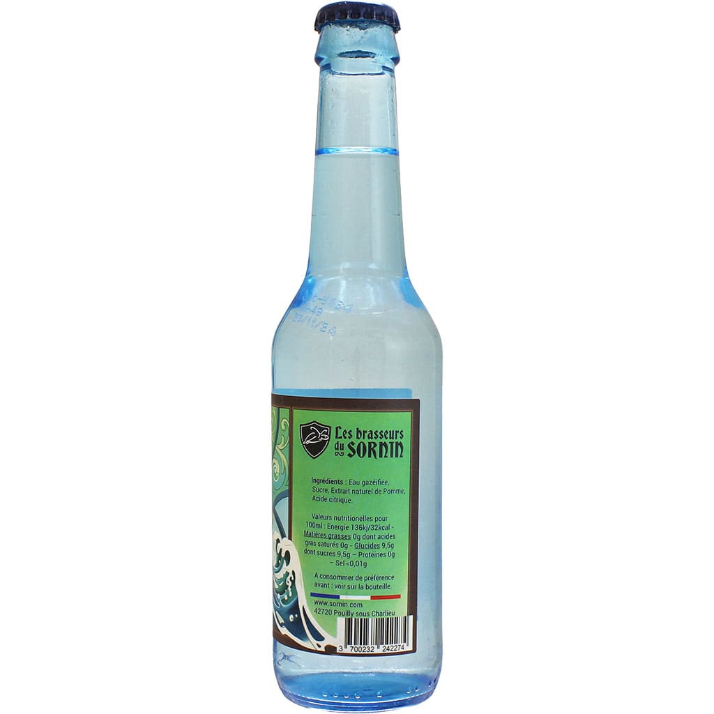 Soda Limonade Pomme Verte par Les Brasseurs du Sornin, France en 27,5cl