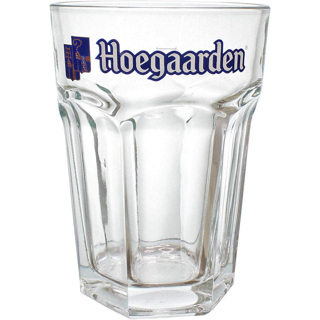 Verre droit de la brasserie Hoegaarden en 33cl (Belgique)