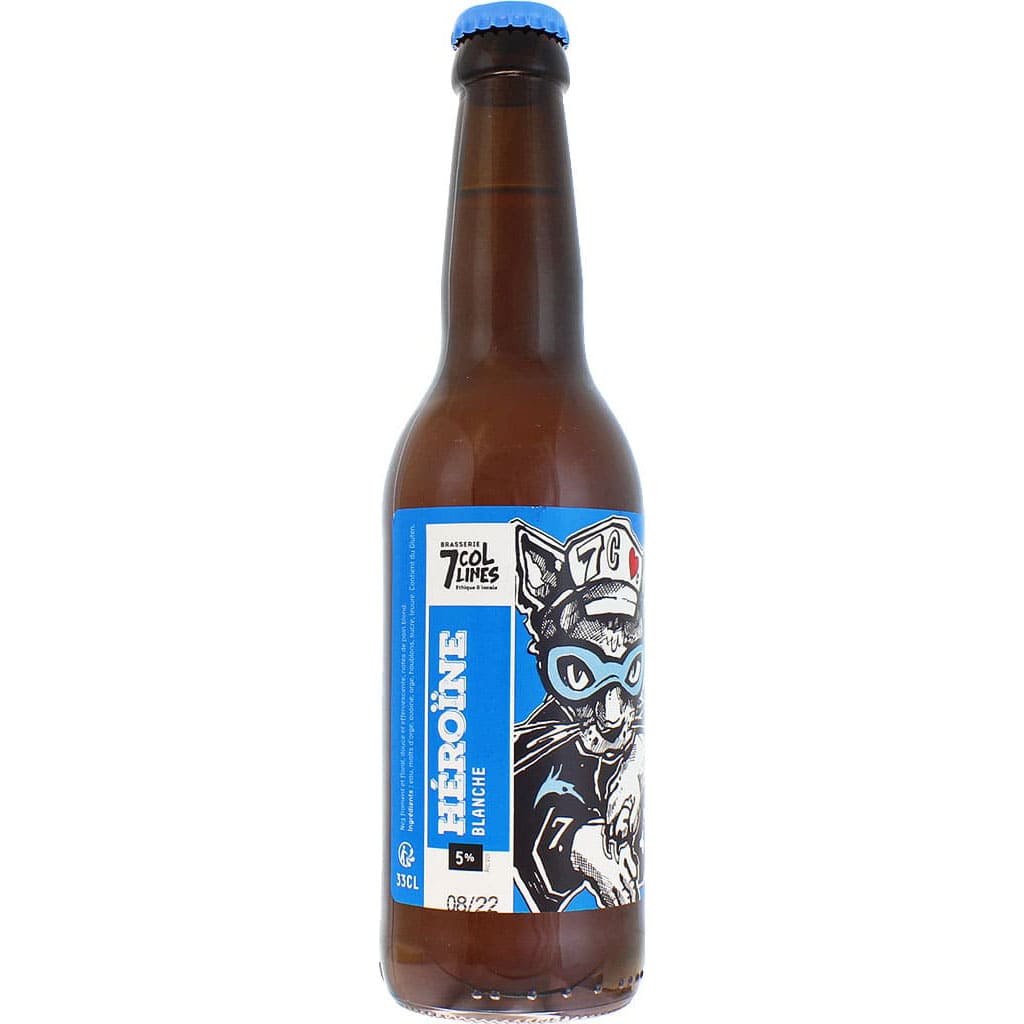 Bière Heroïne brassée par la brasserie stéphanoise des 7 Collines