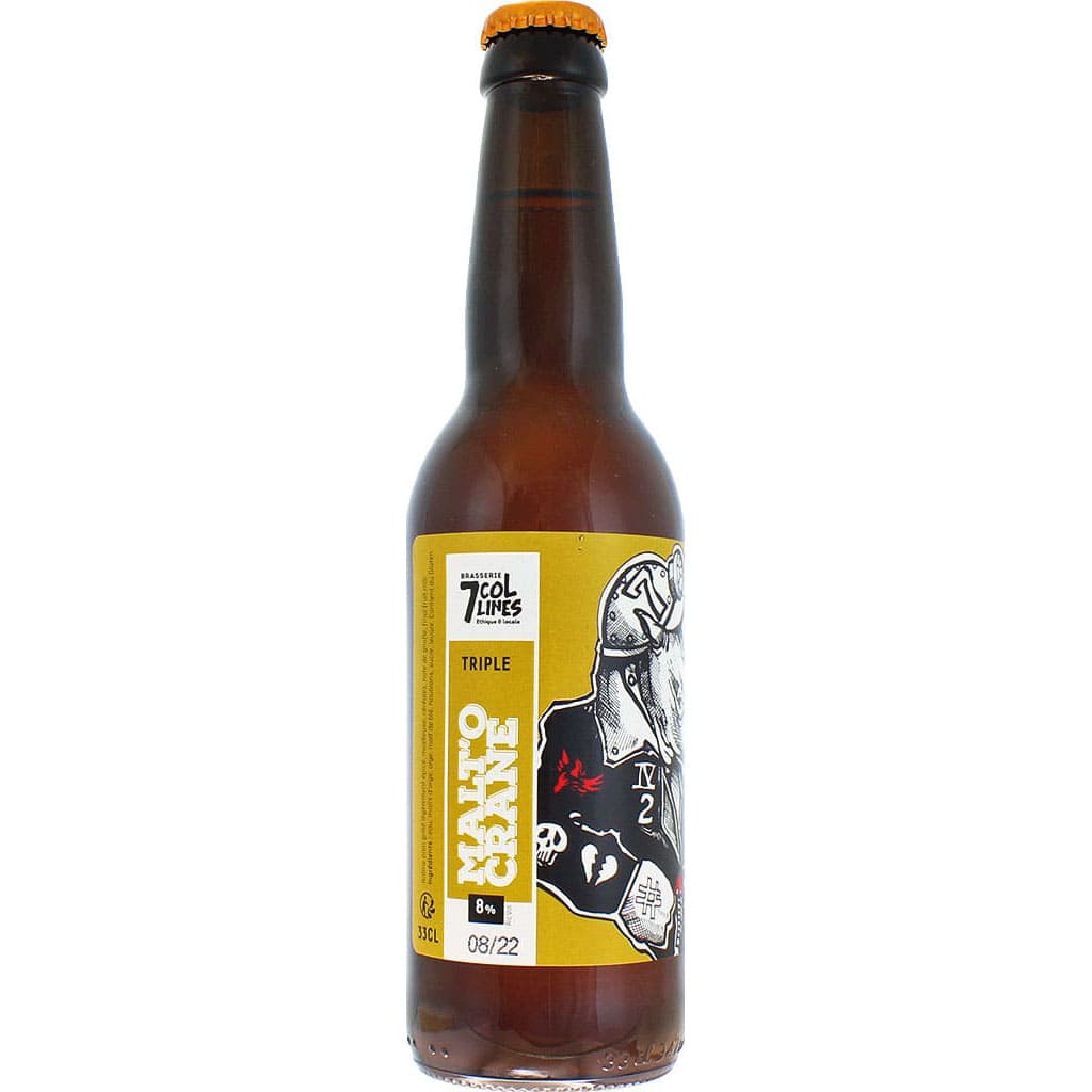 Bière Mat'Ocrane brassée par la brasserie stéphanoise des 7 Collines
