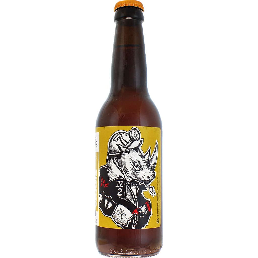 Bière Mat'Ocrane brassée par la brasserie stéphanoise des 7 Collines