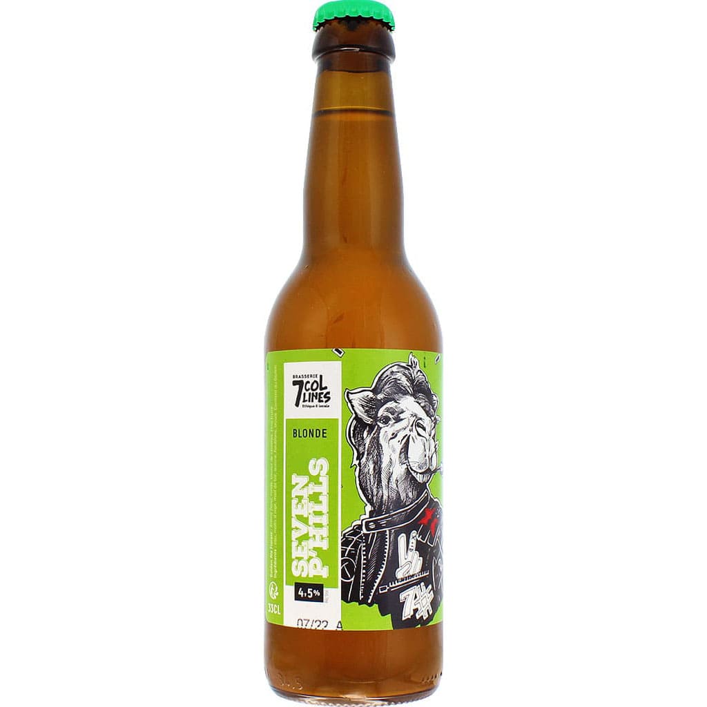 Bière Seven Phills brassée par la brasserie stéphanoise des 7 Collines