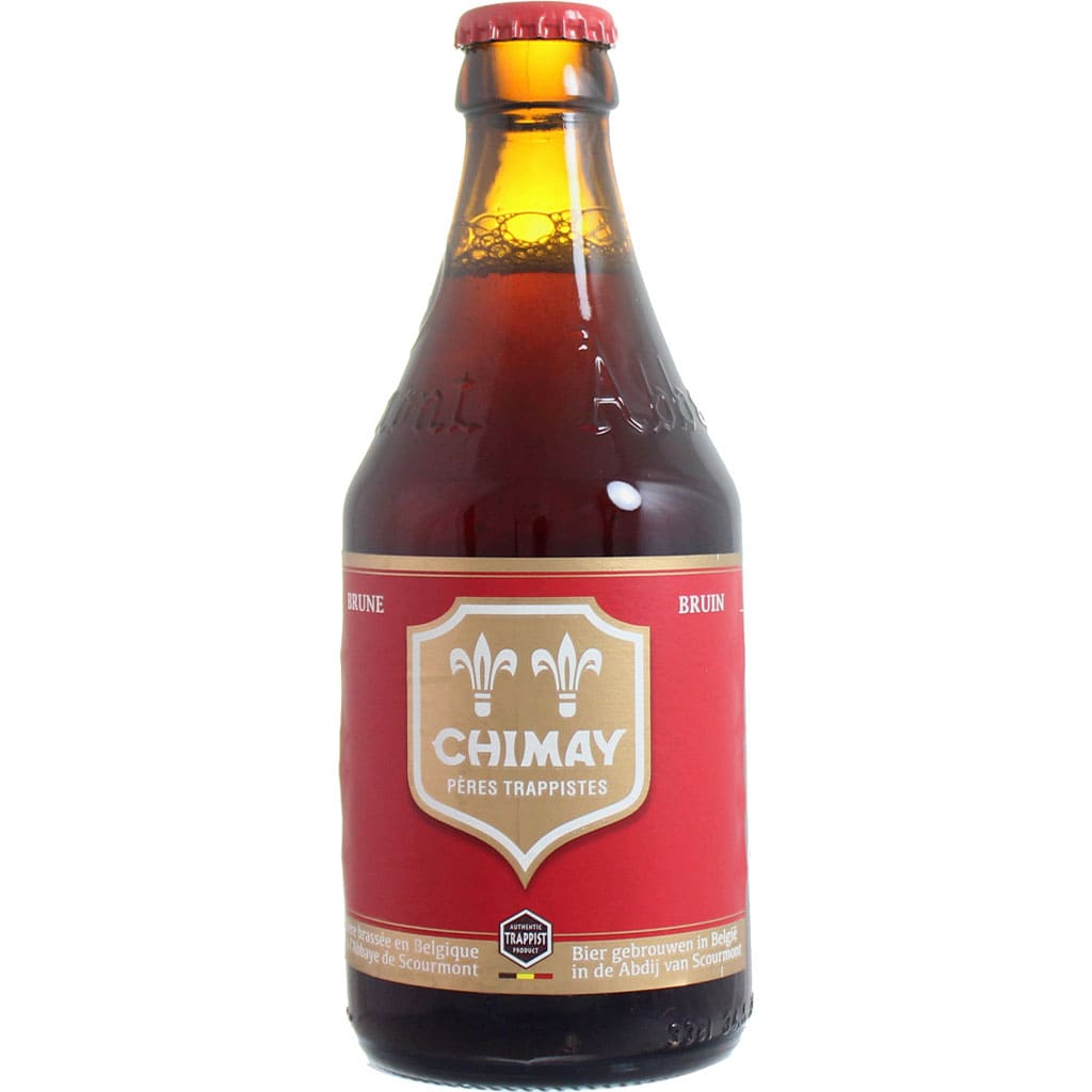 Bière belge brune Chimay rouge brassée par Chimay