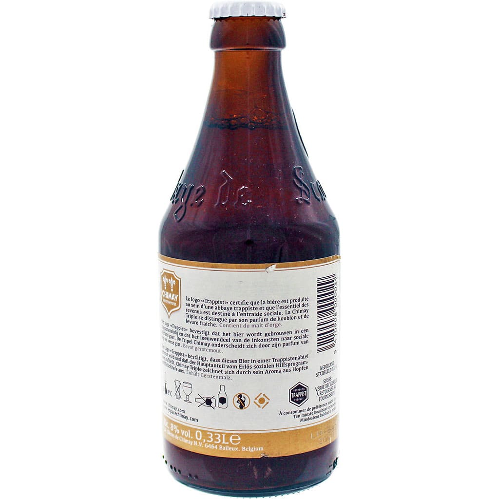Chimay Tripel - Bière belge brassée par l'Abbaye de Chimay