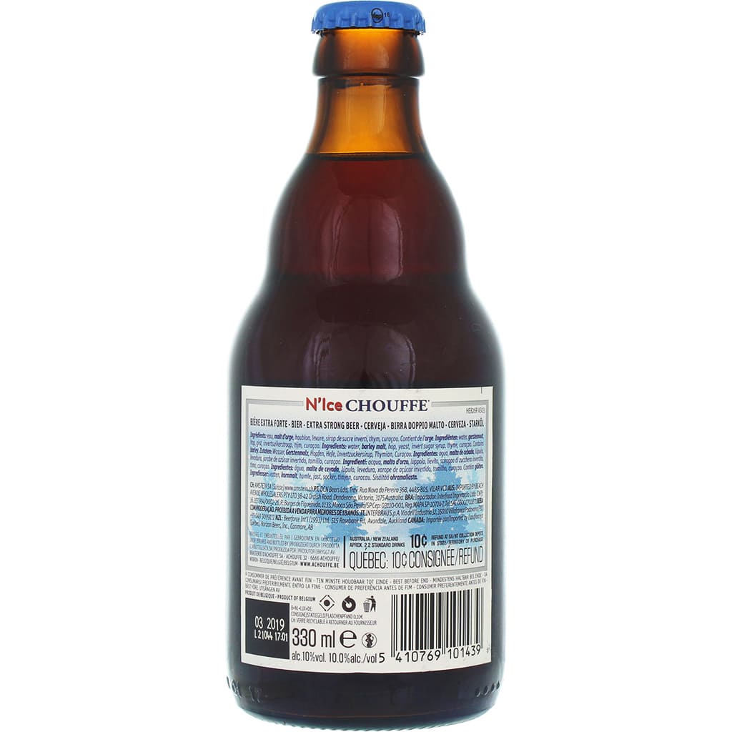 Bière N'ice Chouffe brassée par Brasserie d'Achouffe