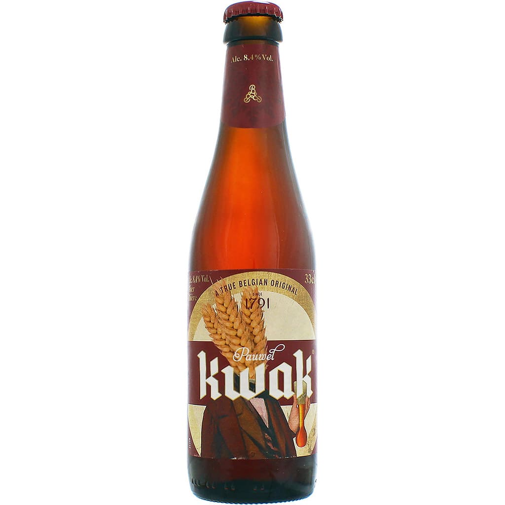 Bière belge Kwak brassée par la brasserie Bosteels