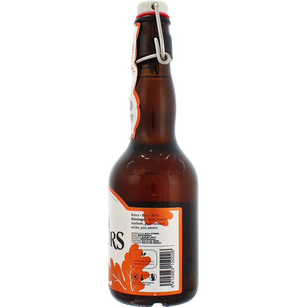 Bière Bon Secours Ambrée par la brasserie belge Caulier