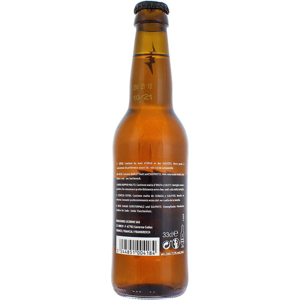 Bière française Slash origin par la brasserie Licorne