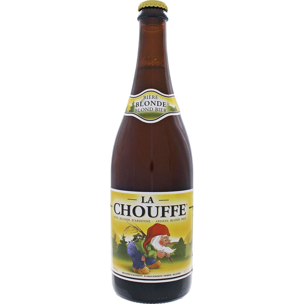 Bière La Chouffe en 75 cl par la Brasserie d'Achouffe - Belgique