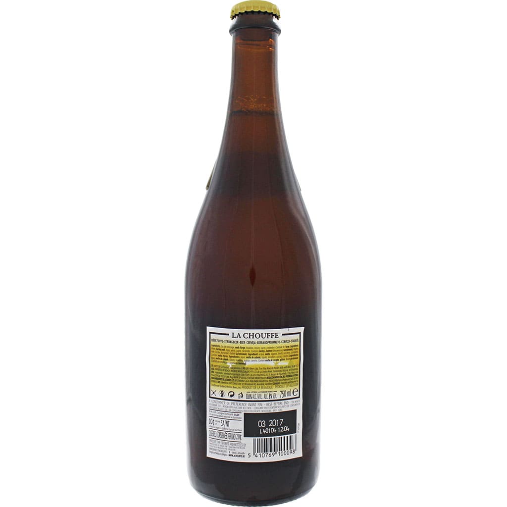 Bière La Chouffe en 75 cl par la Brasserie d'Achouffe - Belgique
