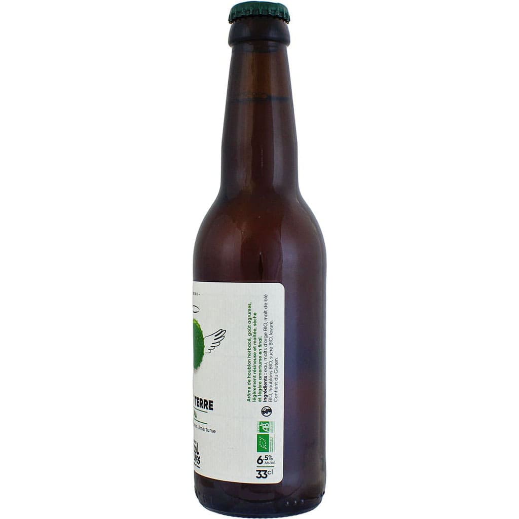 Bière Salu Terre Bio brassée par la brasserie stéphanoise des 7 Collines