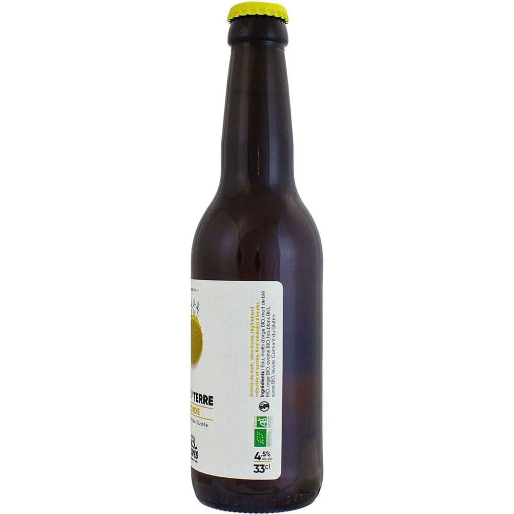 Bière Tribu Terre Bio brassée par la brasserie stéphanoise des 7 Collines