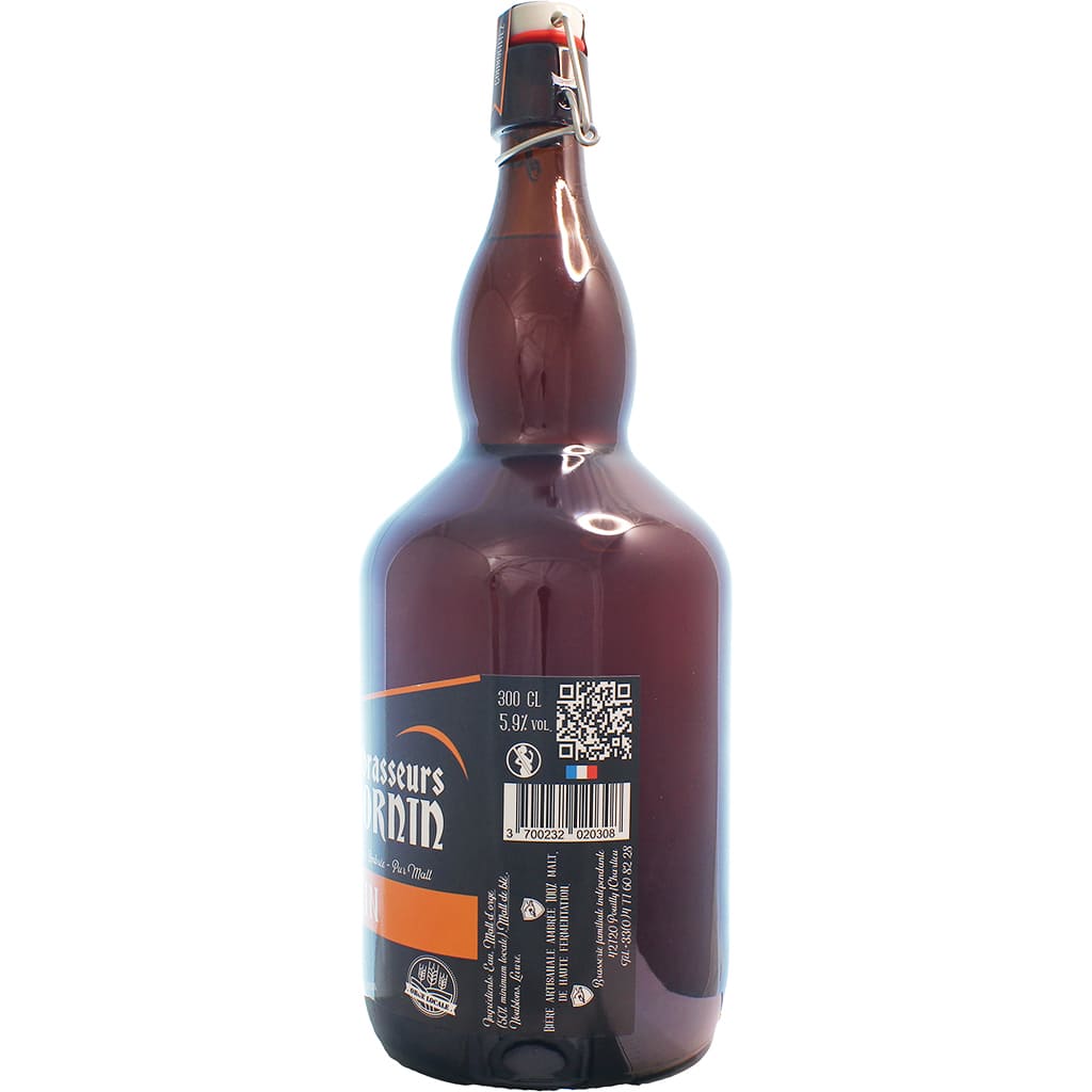 Magnum de la Bière Sornin Ambrée brassée par Les Brasseurs du Sornin
