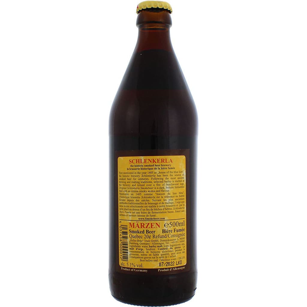 Bière Aecht Schlenkerla Rauchbier brassée par la brasserie allemande Heller