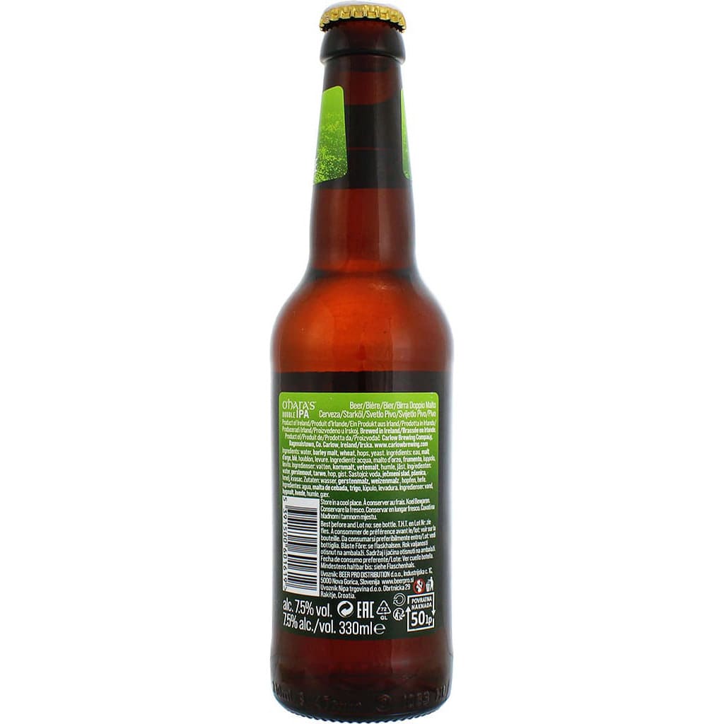 O'Hara's Double IPA par la brasserie Carlow (Irlande)