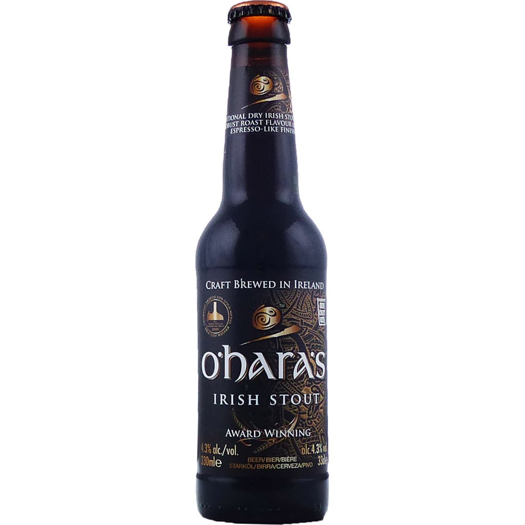 Bière O'Hara's Irish Stout brassée par Carlow, Irlande