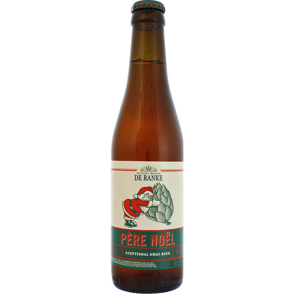 Bière Père Noël brassée par la brasserie belge De Ranke
