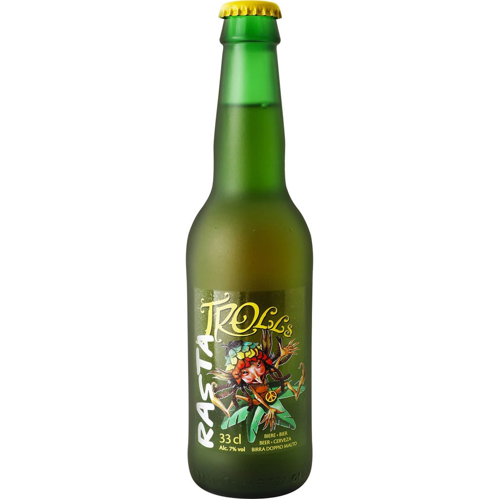 Bière Rasta Trolls brassée par Dubuisson, Belgique