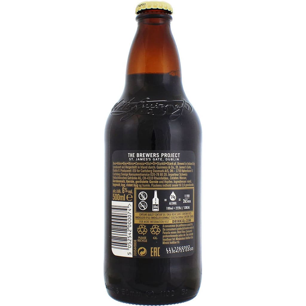 Bière Guinness West Indies Porter brassée par la brasserie irlandaise Guinness