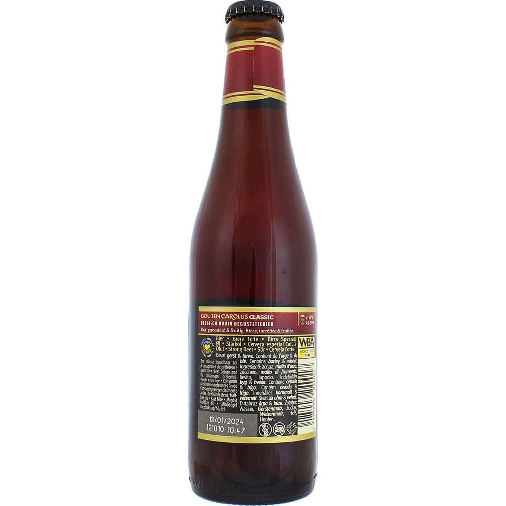 Bière Gouden Carolus Classic brassée par Het Anker, Belgique