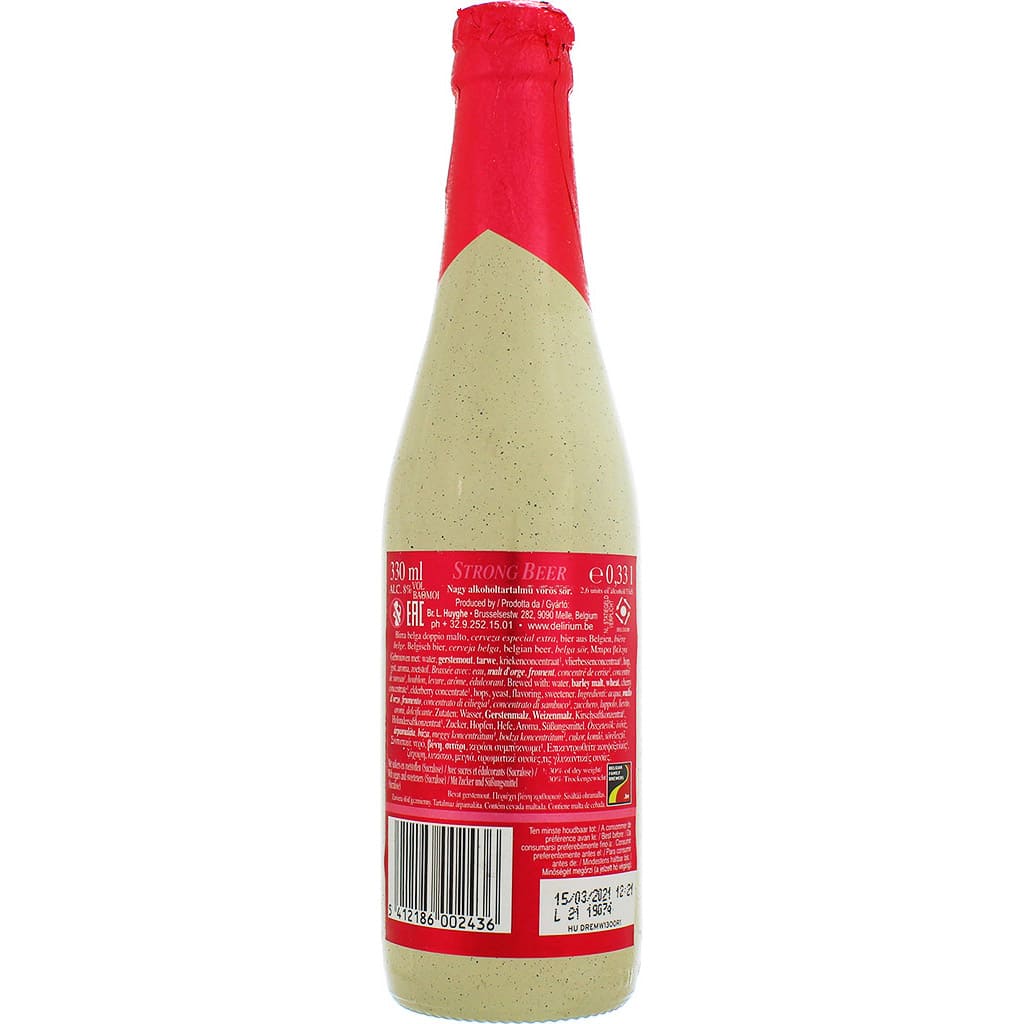 Delirium Red - Bière belge brassée par Huyghe