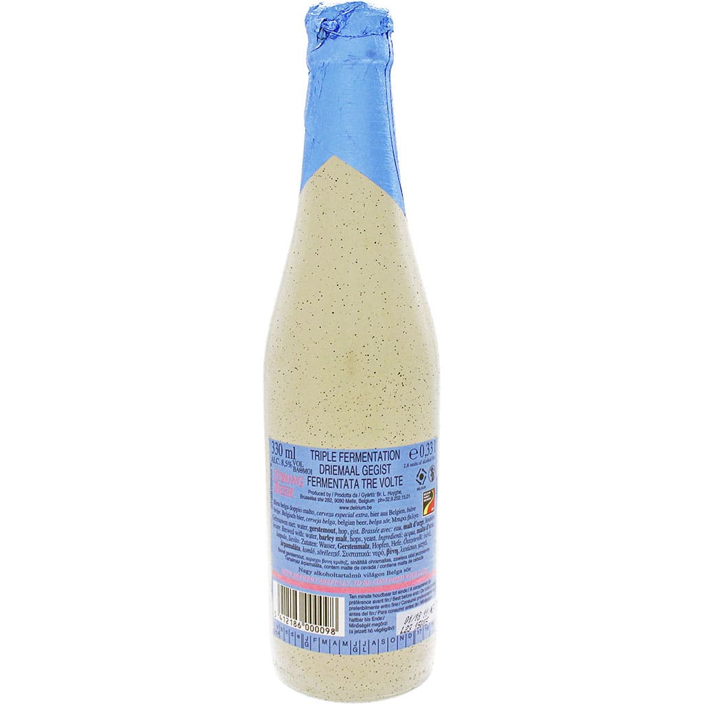 Bière belge Delirium Tremens brassée par Huyghe