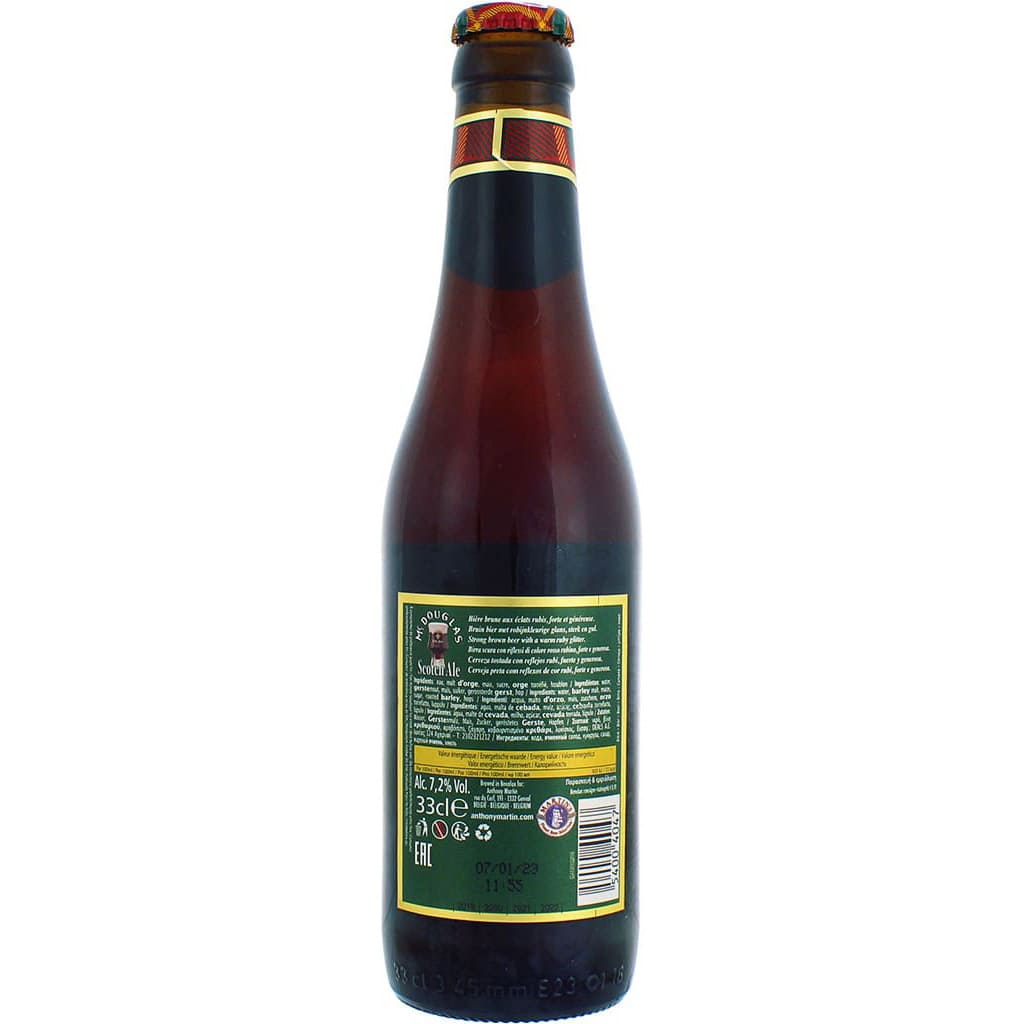 Bière Mc Douglas Scotch Ale brassée par la brasserie Dupont en Belgique