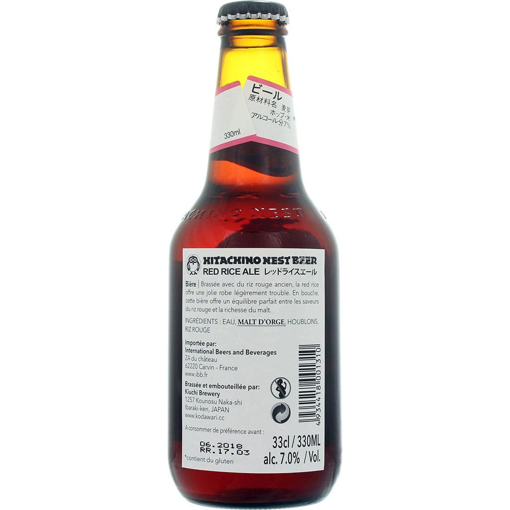Hitachino Nest Red Rice Ale - Bière japonaise brassée par Kiuchi-Hitachino