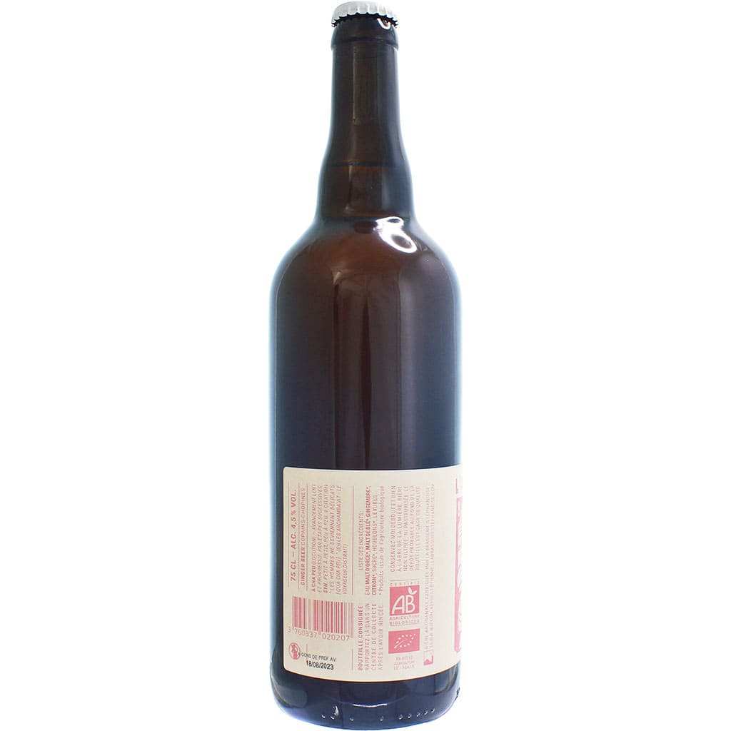 L'A Cha Peu - Bière de la Brasserie Stéphanoise (France) en 75cl