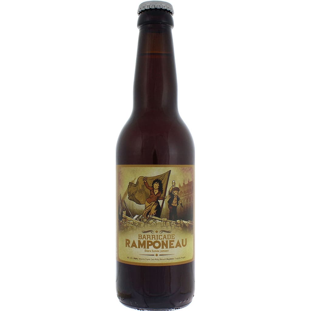 Bière Barricade Ramponeau brassée par la brasserie de La Canaille en 33cl