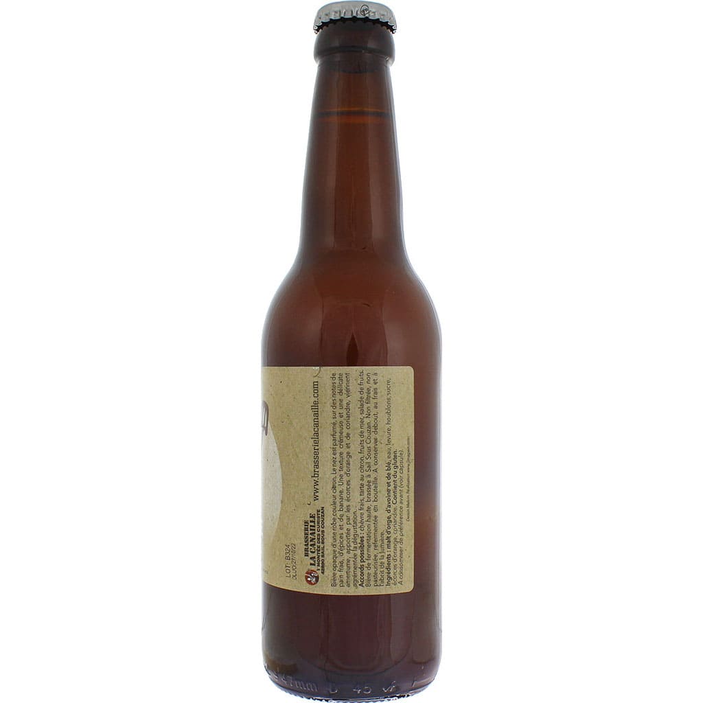 Bière La Canaille brassée par la brasserie de La Canaille