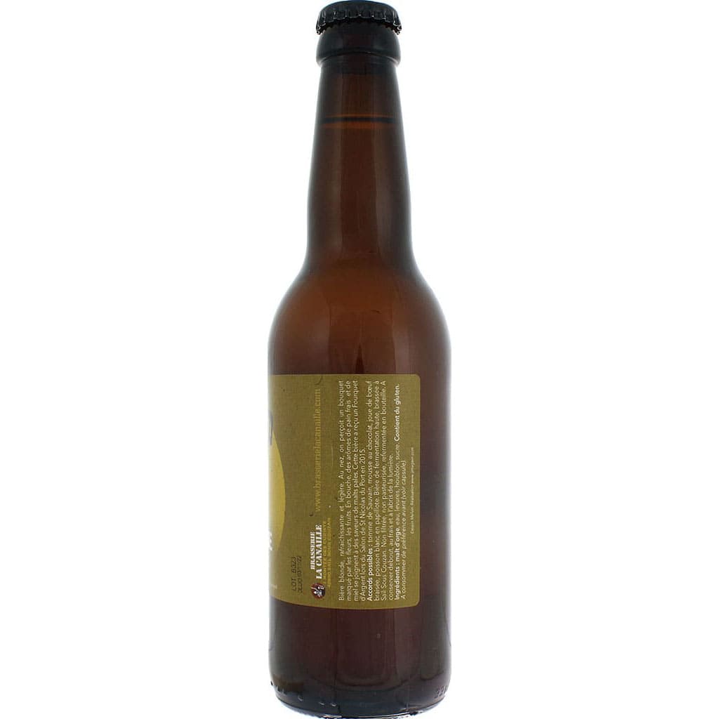 Bière La Gavroche brassée par la brasserie de La Canaille