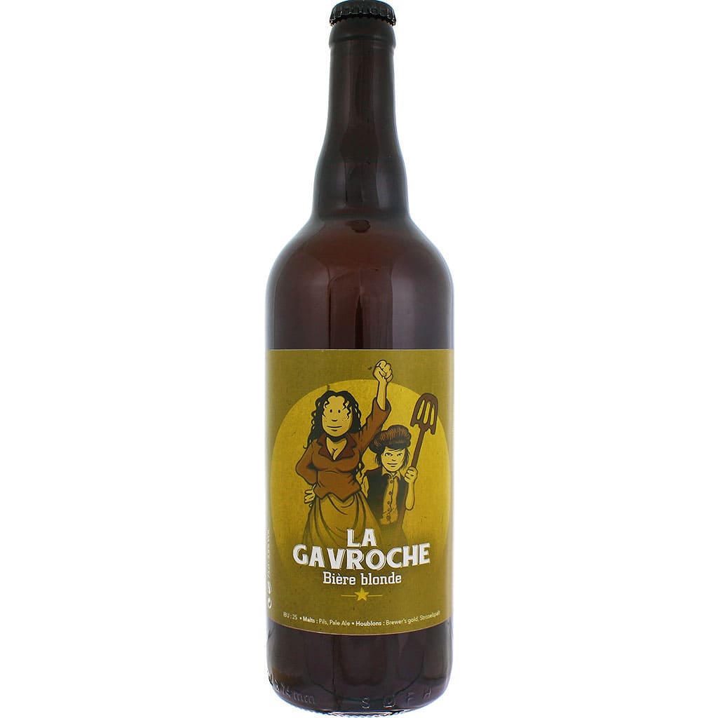Bière La Gavroche brassée par la brasserie de La Canaille à Sail Sous Couzan