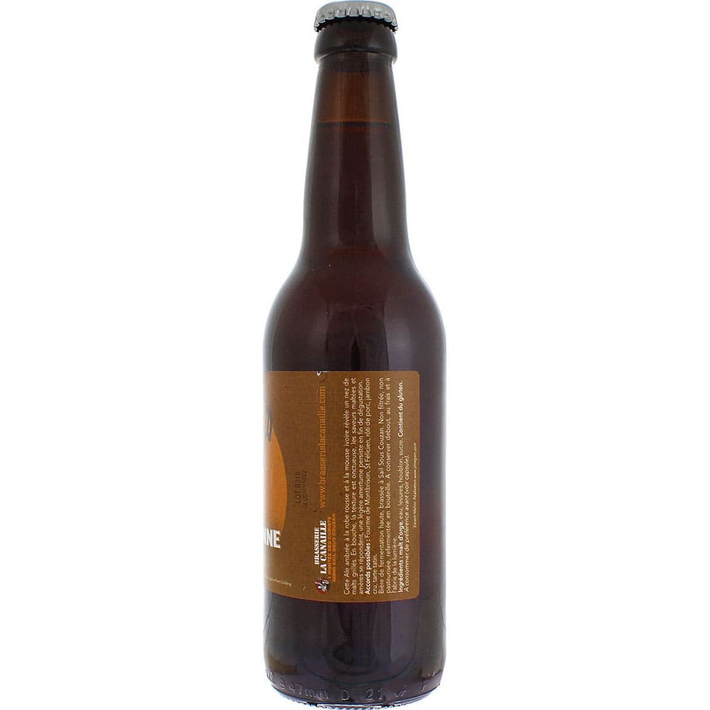 Bière La Sauvageonne brassée par La Canaille, France