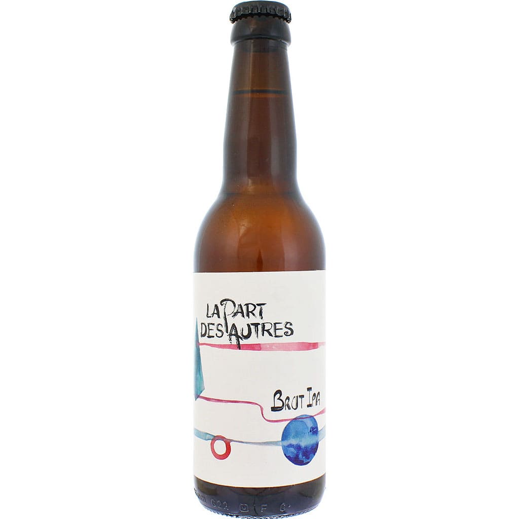 Bière Brut Ipa brassée par la brasserie La Part Des Autres en 33cl - ancienne étiquette