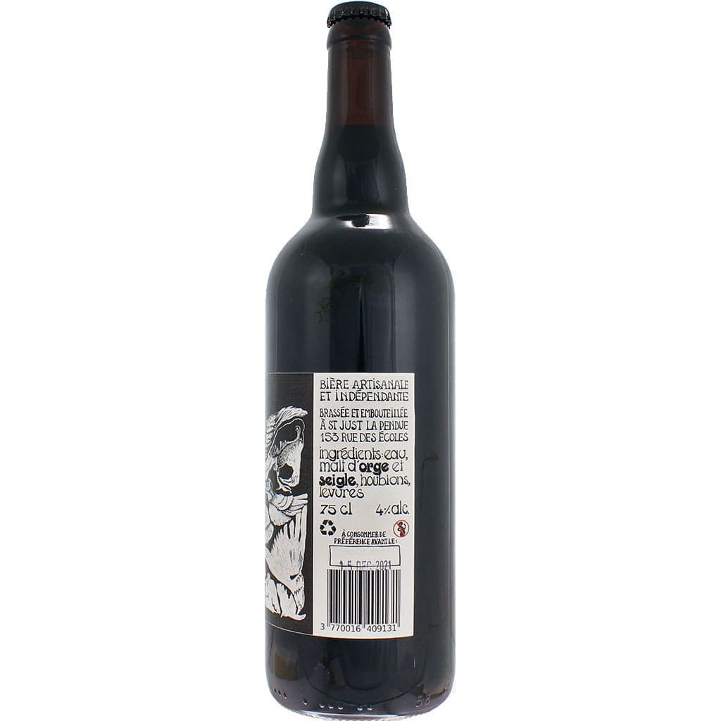 Bière Noire brassée par la brasserie La Part Des Autres dans la Loire en 75cl