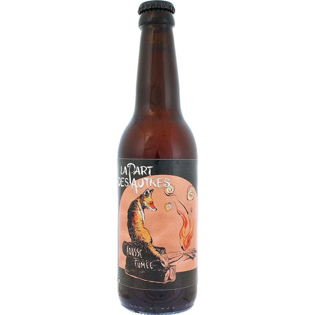 Bière Rousse Fumée brassée par la brasserie La Part Des Autres en 33cl